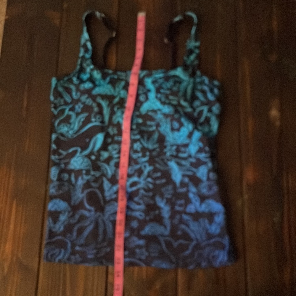 8 Lands End Tankini Swim Top D06 6515 - Picture 5 of 8
